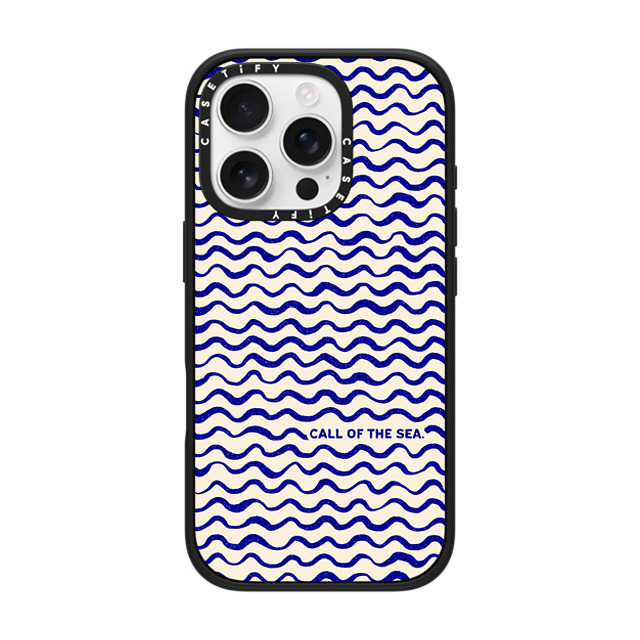 Agathe Marty x CASETiFY iPhone 16 Pro ケース マットブラック インパクトケース MagSafe対応 Call of the Sea by Agathe Marty Back to School Agathe Marty x CASETiFY iPhone 16 Pro ケース マットブラック インパクトケース MagSafe対応 Call of the Sea by Agathe Marty Back to School