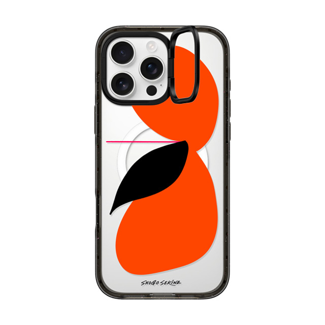 Shogo Sekine x CASETiFY iPhone 16 Pro Max ケース Butterfly,Abstract ブラック インパクトリングスタンドケース MagSafe対応 APPLEFLY_ORANGE Father's Day Shogo Sekine x CASETiFY iPhone 16 Pro Max ケース Butterfly,Abstract ブラック インパクトリングスタンドケース MagSafe対応 APPLEFLY_ORANGE Father's Day