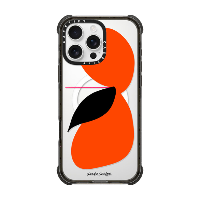Shogo Sekine x CASETiFY iPhone 16 Pro Max ケース Butterfly,Abstract ブラック ウルトラ インパクトケース MagSafe 対応 APPLEFLY_ORANGE Father's Day Shogo Sekine x CASETiFY iPhone 16 Pro Max ケース Butterfly,Abstract ブラック ウルトラ インパクトケース MagSafe 対応 APPLEFLY_ORANGE Father's Day