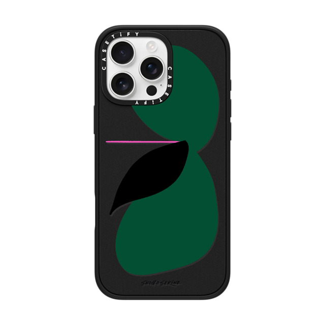 Shogo Sekine x CASETiFY iPhone 16 Pro Max ケース Butterfly,Abstract マットブラック インパクトケース MagSafe対応 APPLEFLY_FOREST GREEN Father's Day Shogo Sekine x CASETiFY iPhone 16 Pro Max ケース Butterfly,Abstract マットブラック インパクトケース MagSafe対応 APPLEFLY_FOREST GREEN Father's Day