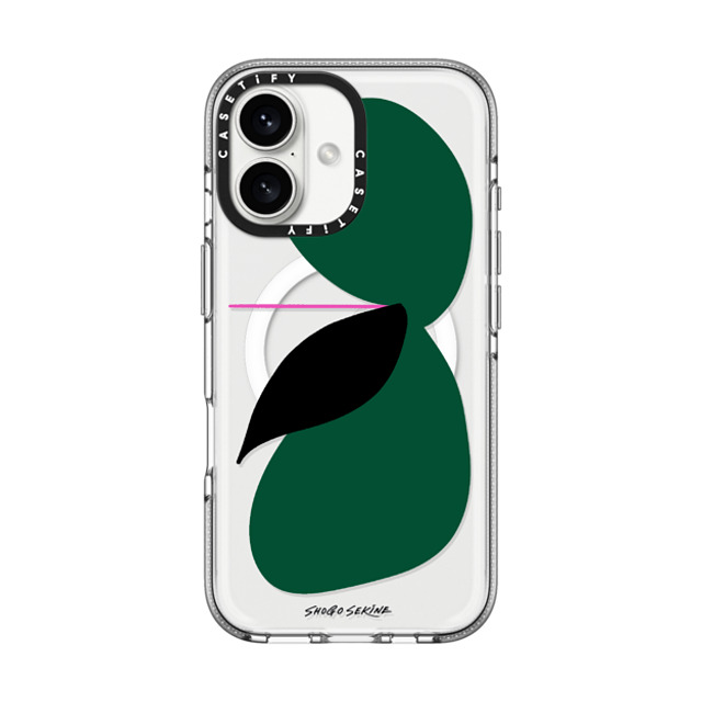 Shogo Sekine x CASETiFY iPhone 16 ケース Butterfly,Abstract クリア クリア ケース MagSafe対応 APPLEFLY_FOREST GREEN Father's Day Shogo Sekine x CASETiFY iPhone 16 ケース Butterfly,Abstract クリア クリア ケース MagSafe対応 APPLEFLY_FOREST GREEN Father's Day