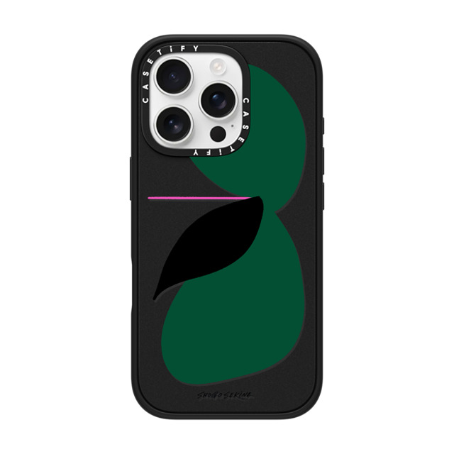 Shogo Sekine x CASETiFY iPhone 16 Pro ケース Butterfly,Abstract マットブラック インパクトケース MagSafe対応 APPLEFLY_FOREST GREEN Father's Day Shogo Sekine x CASETiFY iPhone 16 Pro ケース Butterfly,Abstract マットブラック インパクトケース MagSafe対応 APPLEFLY_FOREST GREEN Father's Day