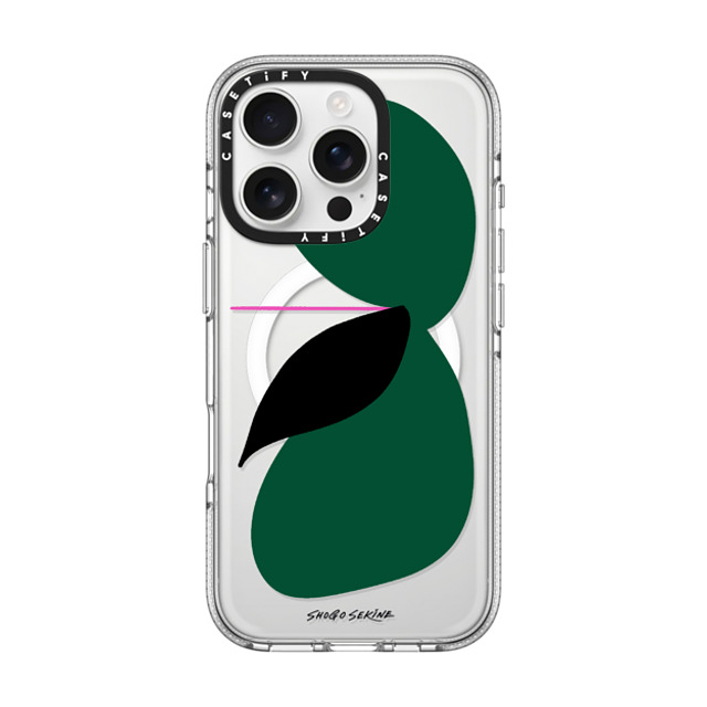 Shogo Sekine x CASETiFY iPhone 16 Pro ケース Butterfly,Abstract クリア クリア ケース MagSafe対応 APPLEFLY_FOREST GREEN Father's Day Shogo Sekine x CASETiFY iPhone 16 Pro ケース Butterfly,Abstract クリア クリア ケース MagSafe対応 APPLEFLY_FOREST GREEN Father's Day