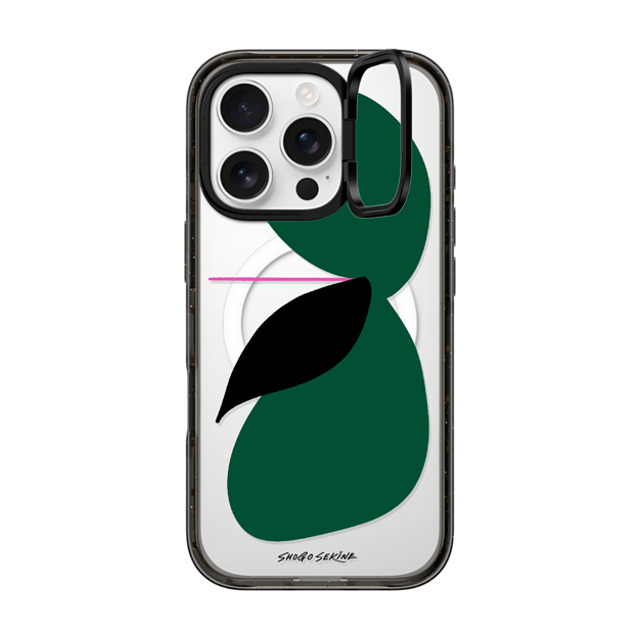 Shogo Sekine x CASETiFY iPhone 16 Pro ケース Butterfly,Abstract ブラック インパクトリングスタンドケース MagSafe対応 APPLEFLY_FOREST GREEN Father's Day Shogo Sekine x CASETiFY iPhone 16 Pro ケース Butterfly,Abstract ブラック インパクトリングスタンドケース MagSafe対応 APPLEFLY_FOREST GREEN Father's Day