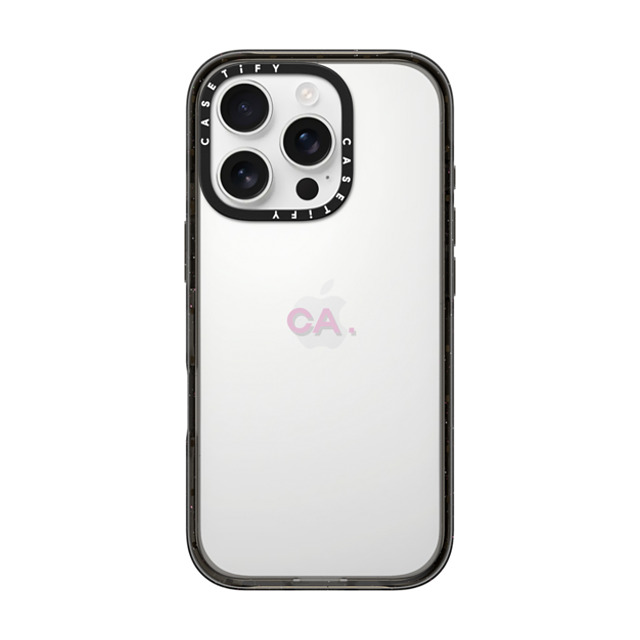 CASETiFY iPhone 16 Pro ケース ブラック インパクトケース Custom Case - ca.
