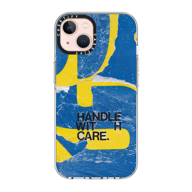 "Milan Doctor x CASETiFY iPhone 13 Case Quote,Hype Clear Clear Case MagSafe Compatible "Handle with Care" by Milan Doctor Mother's Day" "Milan Doctor x CASETiFY iPhone 13 Case Quote,Hype Clear Clear Case MagSafe Compatible "Handle with Care" by Milan Doctor Mother's Day"