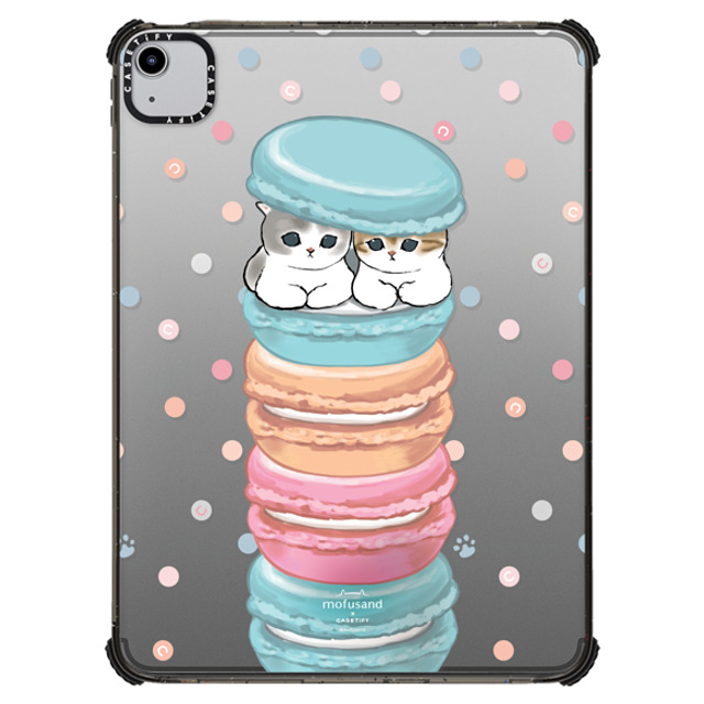 Mofusand x CASETiFY iPad Air (第4/5世代) ブラック iPad インパクト ケース Chef's Special Tablet Case