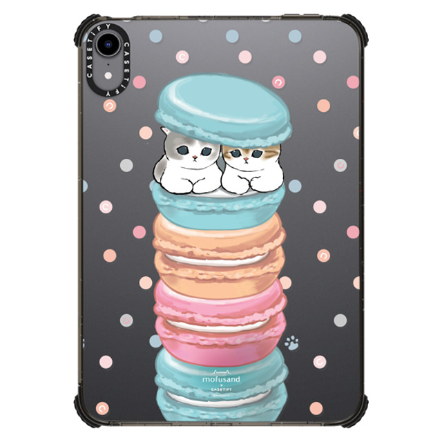 Mofusand x CASETiFY iPad Mini (A17 Pro/第6世代) ブラック iPad インパクト ケース Chef's Special Tablet Case