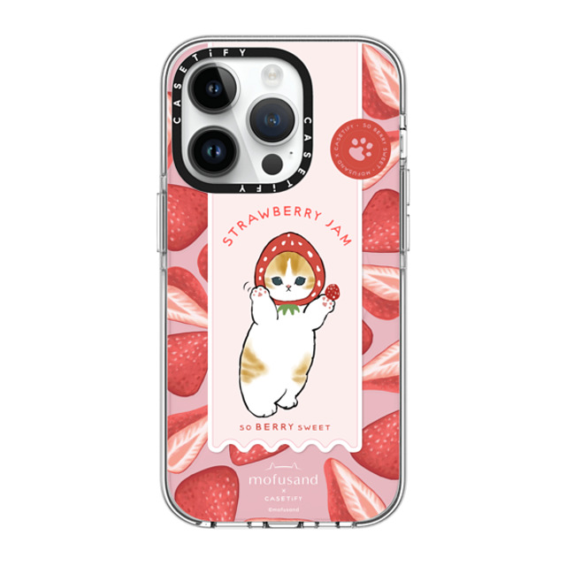 Mofusand x CASETiFY iPhone 14 Pro ケース クリア クリア ケース MagSafe対応 Let's Jam Together