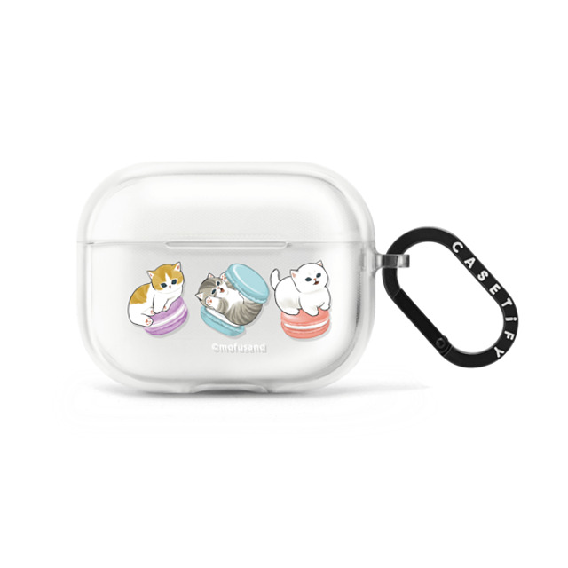 Mofusand x CASETiFY AirPods Pro 2 フロスト インパクトケース Do Nothing or Macaroon Earbuds Case