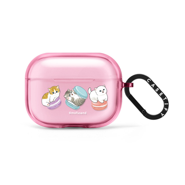 Mofusand x CASETiFY AirPods Pro 2 Cat,Animal Pink Fizz インパクトケース Do Nothing or Macaroon Earbuds Case Father's Day Mofusand x CASETiFY AirPods Pro 2 Cat,Animal Pink Fizz インパクトケース Do Nothing or Macaroon Earbuds Case Father's Day