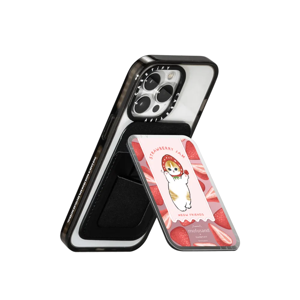 Snappy™ Mirror Cardholder Stand MagSafe Compatible - Let's Jam Together Snappy Cardholder Stand