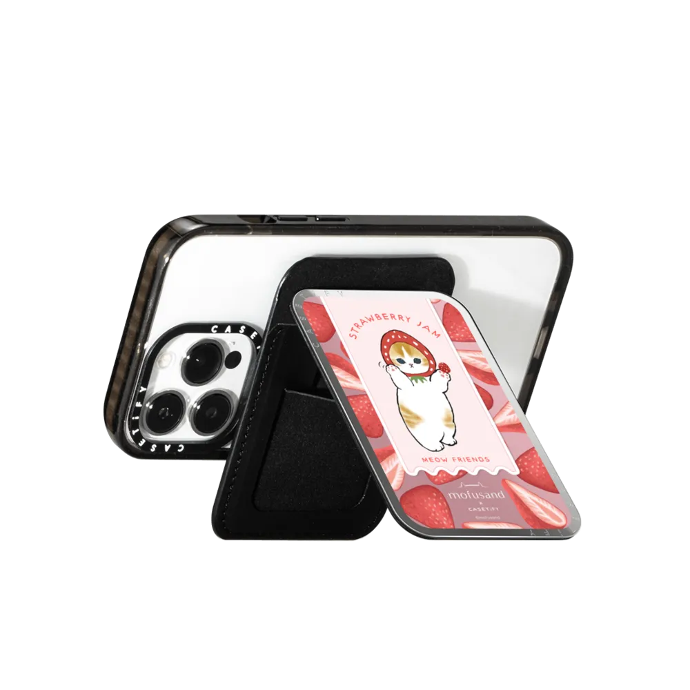 Snappy™ Mirror Cardholder Stand MagSafe Compatible - Let's Jam Together Snappy Cardholder Stand