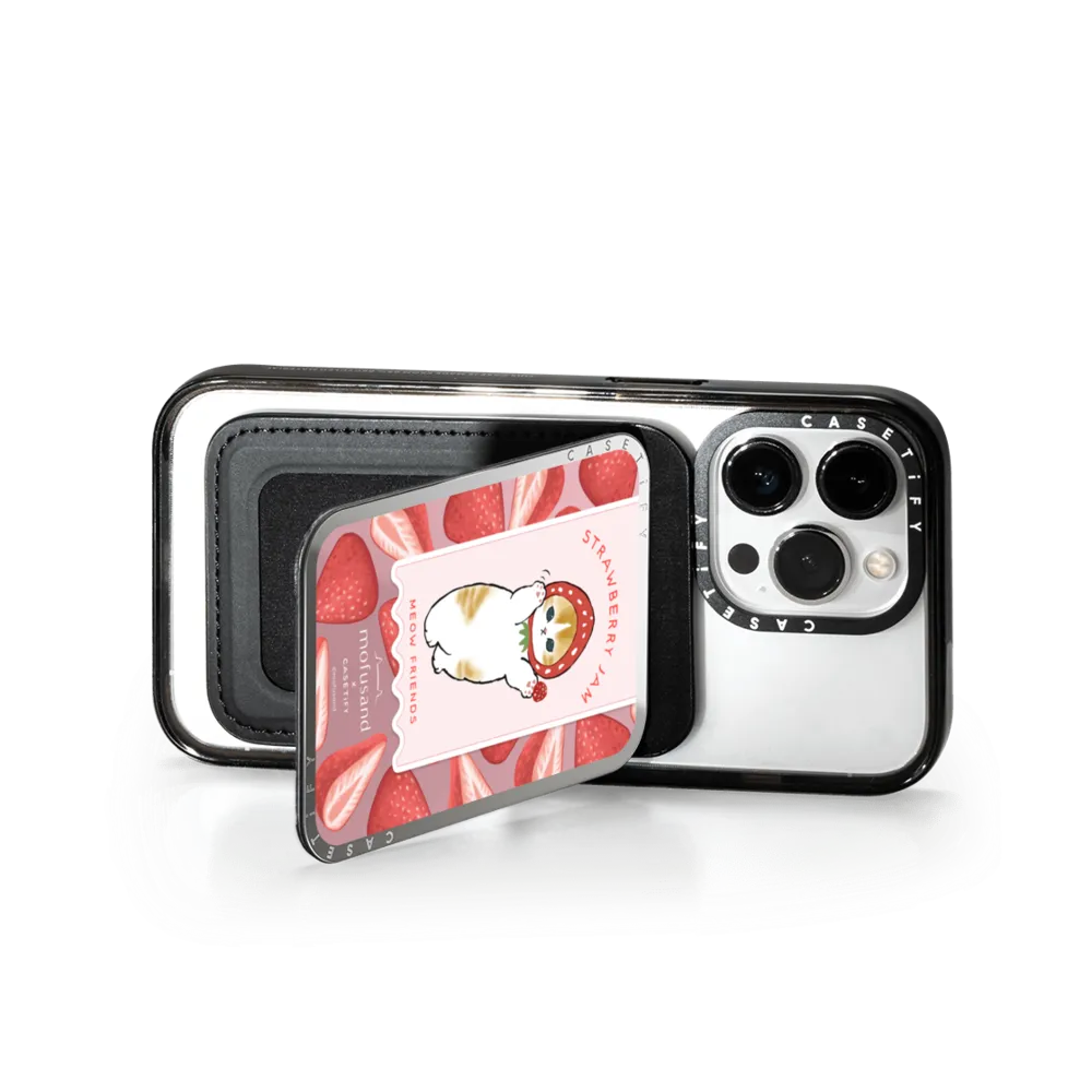 Snappy™ Mirror Cardholder Stand MagSafe Compatible - Let's Jam Together Snappy Cardholder Stand