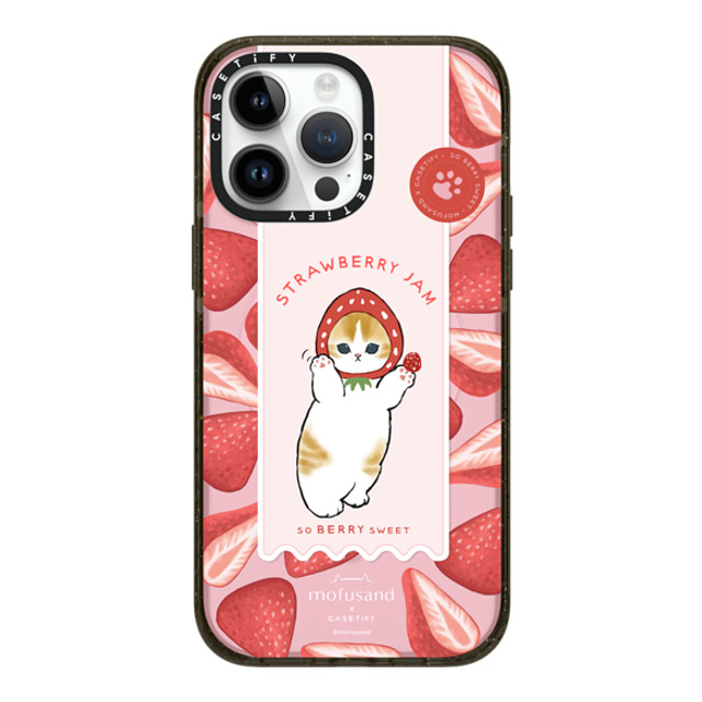 Mofusand x CASETiFY iPhone 14 Pro Max ケース ブラック インパクトケース MagSafe対応 Let's Jam Together