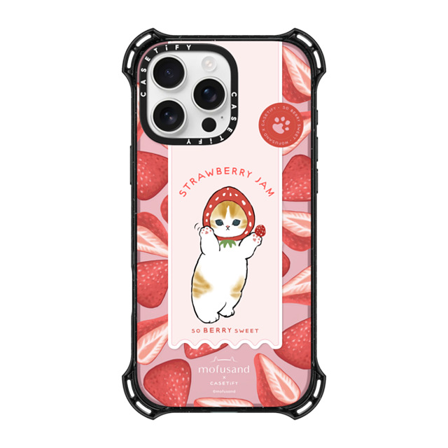 Mofusand x CASETiFY iPhone 16 Pro Max ケース ブラック バウンスケース Let's Jam Together