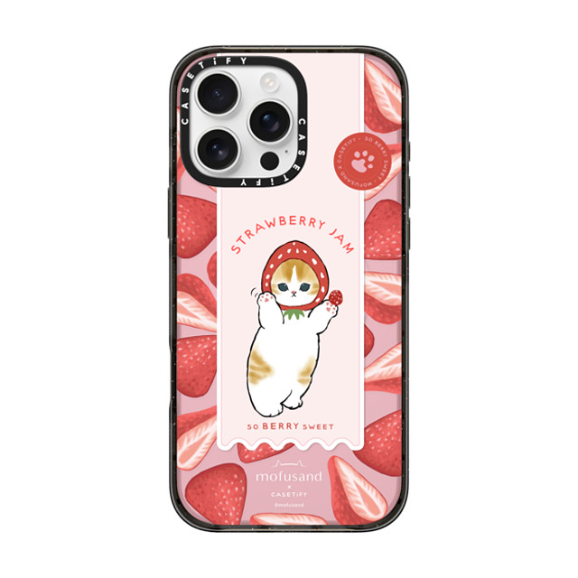 Mofusand x CASETiFY iPhone 16 Pro Max ケース ブラック インパクトケース MagSafe対応 Let's Jam Together