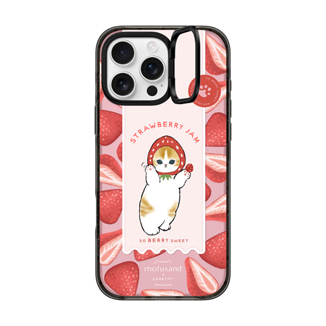 Mofusand x CASETiFY iPhone 16 Pro Max ケース ブラック インパクトリングスタンドケース MagSafe対応 Let's Jam Together