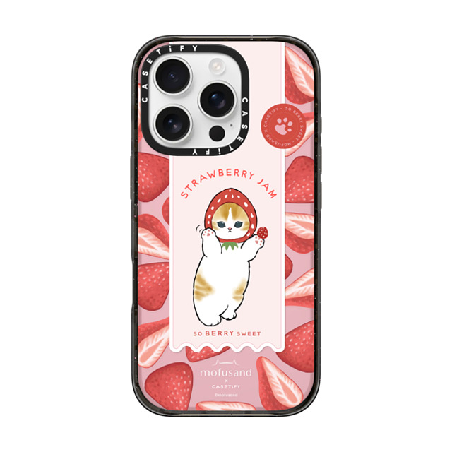 Mofusand x CASETiFY iPhone 16 Pro ケース ブラック インパクトケース Let's Jam Together