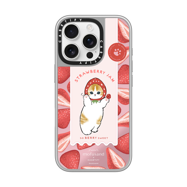 Mofusand x CASETiFY iPhone 16 Pro Case シルバー (シルバーバンパー) ミラーケース MagSafe対応 Let's Jam Together Mofusand x CASETiFY iPhone 16 Pro Case シルバー (シルバーバンパー) ミラーケース MagSafe対応 Let's Jam Together