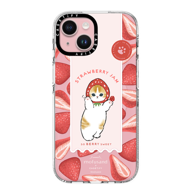 Mofusand x CASETiFY iPhone 15 ケース クリア クリア ケース MagSafe対応 Let's Jam Together