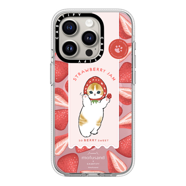 Mofusand x CASETiFY iPhone 15 Pro ケース クリア クリア ケース MagSafe対応 Let's Jam Together