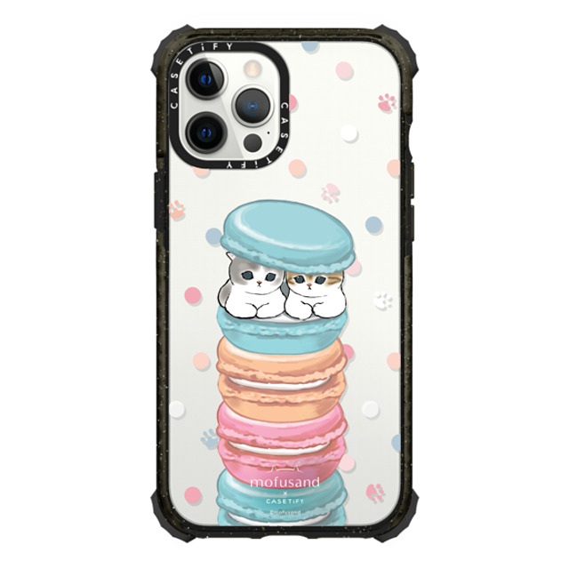 Mofusand x CASETiFY iPhone 12 Pro Max ケース ブラック ウルトラインパクトケース Chef's Special