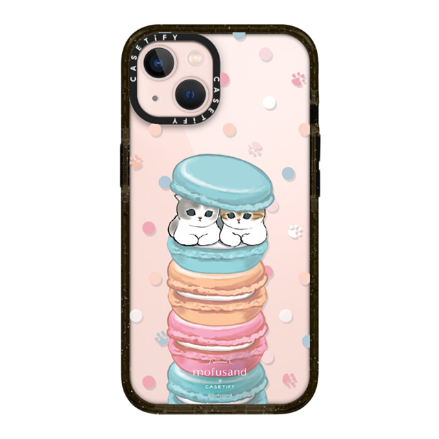 Mofusand x CASETiFY iPhone 13 ケース ブラック インパクトケース Chef's Special