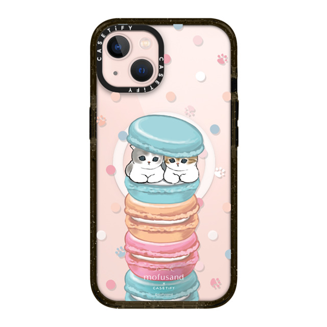 Mofusand x CASETiFY iPhone 13 ケース ブラック インパクトケース MagSafe対応 Chef's Special