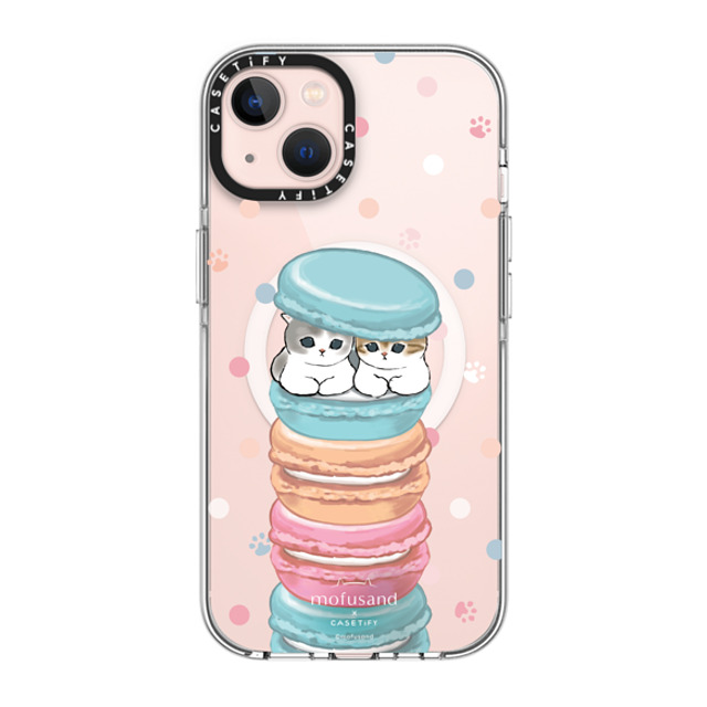 Mofusand x CASETiFY iPhone 13 ケース クリア クリア ケース MagSafe対応 Chef's Special