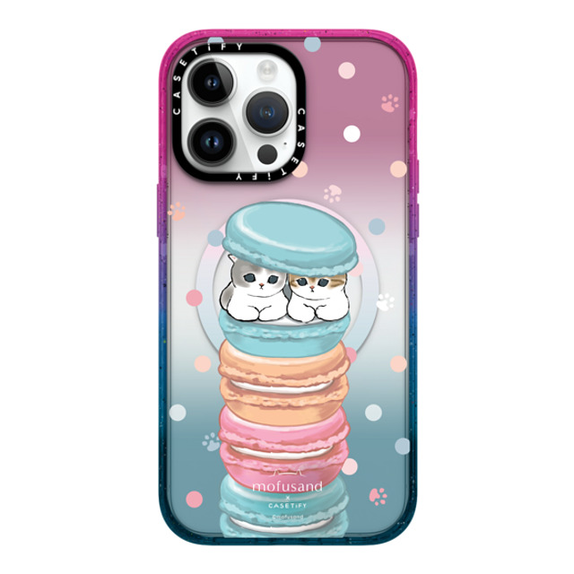 Mofusand x CASETiFY iPhone 14 Pro Max Case Cotton Candy Impact Case MagSafe Compatible Chef's Special Mofusand x CASETiFY iPhone 14 Pro Max Case Cotton Candy Impact Case MagSafe Compatible Chef's Special