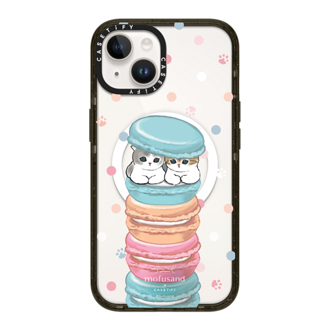 Mofusand x CASETiFY iPhone 14 ケース ブラック インパクトケース MagSafe対応 Chef's Special