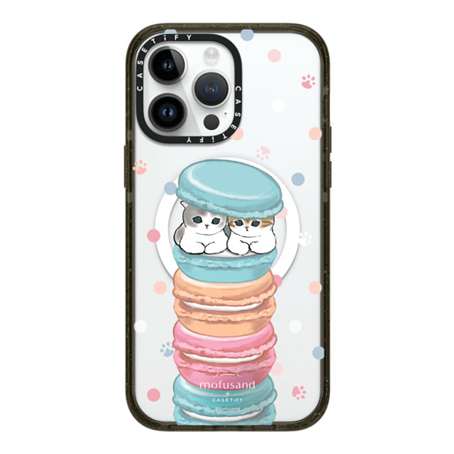 Mofusand x CASETiFY iPhone 14 Pro Max ケース ブラック インパクトケース MagSafe対応 Chef's Special