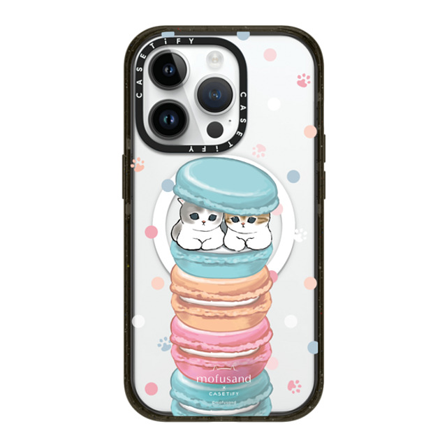 Mofusand x CASETiFY iPhone 14 Pro ケース ブラック インパクトケース MagSafe対応 Chef's Special