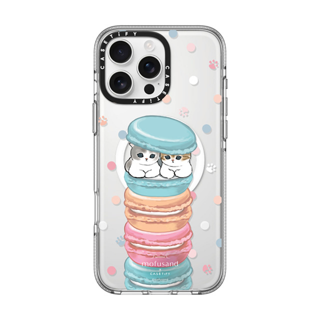 Mofusand x CASETiFY iPhone 16 Pro Max ケース クリア クリア ケース MagSafe対応 Chef's Special