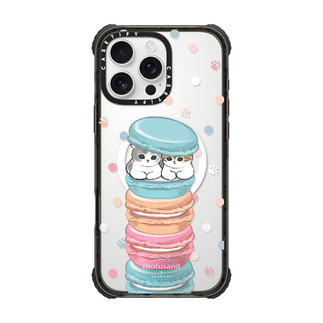 Mofusand x CASETiFY iPhone 16 Pro Max Case Black ウルトラ インパクトケース MagSafe 対応 Chef's Special Mofusand x CASETiFY iPhone 16 Pro Max Case Black ウルトラ インパクトケース MagSafe 対応 Chef's Special