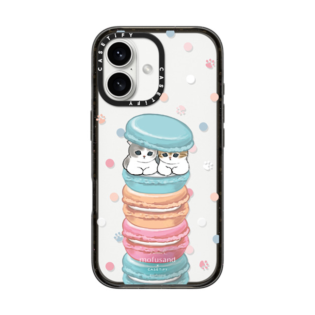 Mofusand x CASETiFY iPhone 16 ケース ブラック インパクトケース Chef's Special