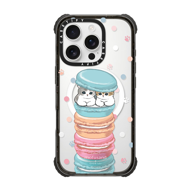 Mofusand x CASETiFY iPhone 16 Pro Case Black ウルトラ インパクトケース MagSafe 対応 Chef's Special Mofusand x CASETiFY iPhone 16 Pro Case Black ウルトラ インパクトケース MagSafe 対応 Chef's Special