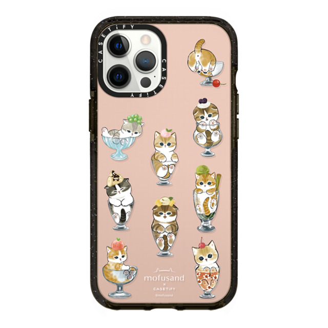 Mofusand x CASETiFY iPhone 12 Pro Max ケース ブラック インパクトケース Pick Your Flavor