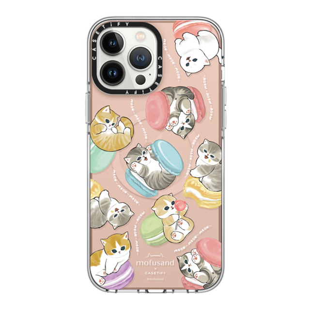 Mofusand x CASETiFY iPhone 13 Pro Max ケース Cat,Animal クリア インパクト クリアケース MagSafe対応 Do nothing or Macaroon New iPhone Mofusand x CASETiFY iPhone 13 Pro Max ケース Cat,Animal クリア インパクト クリアケース MagSafe対応 Do nothing or Macaroon New iPhone