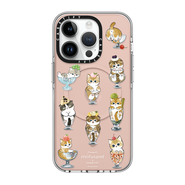 Mofusand x CASETiFY iPhone 14 Pro ケース クリア クリア ケース MagSafe対応 Pick Your Flavor