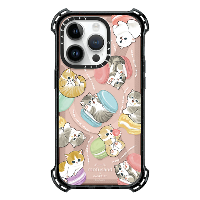 Mofusand x CASETiFY iPhone 14 Pro Case Black バウンスケース Do nothing or Macaroon Mofusand x CASETiFY iPhone 14 Pro Case Black バウンスケース Do nothing or Macaroon