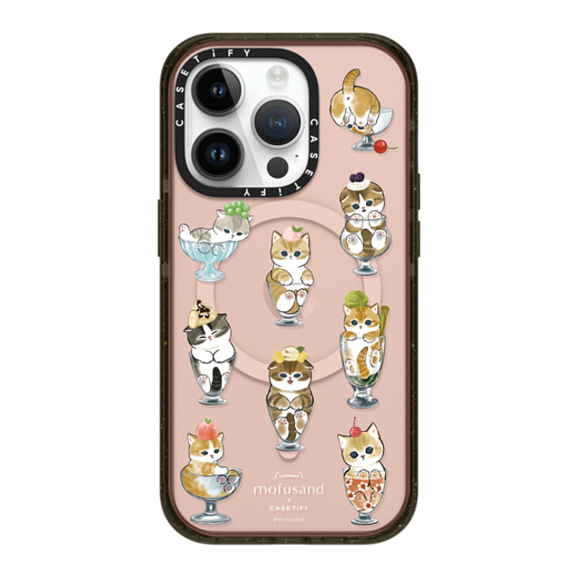 Mofusand x CASETiFY iPhone 14 Pro ケース ブラック インパクトケース MagSafe対応 Pick Your Flavor