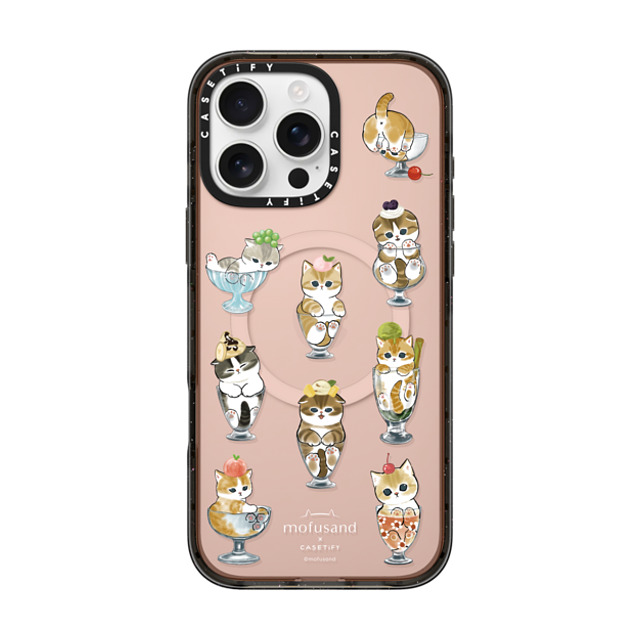 Mofusand x CASETiFY iPhone 16 Pro Max ケース ブラック インパクトケース MagSafe対応 Pick Your Flavor