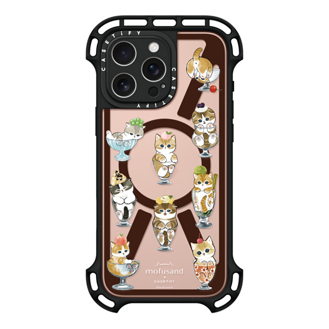 Mofusand x CASETiFY iPhone 16 Pro Max ケース ブラック ウルトラ バウンスケース MagSafe対応 Pick Your Flavor