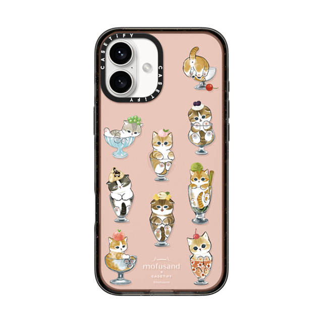 Mofusand x CASETiFY iPhone 16 Plus Case Black Impact Case Pick Your Flavor Back to School Mofusand x CASETiFY iPhone 16 Plus Case Black Impact Case Pick Your Flavor Back to School