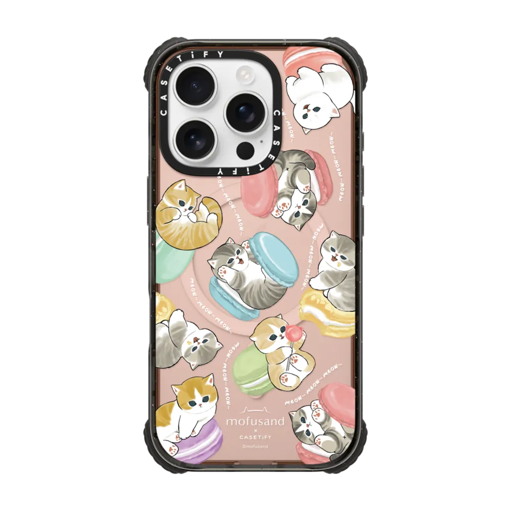 Ultra Impact iPhone 16 Pro Case MagSafe Compatible - Do nothing or Macaroon