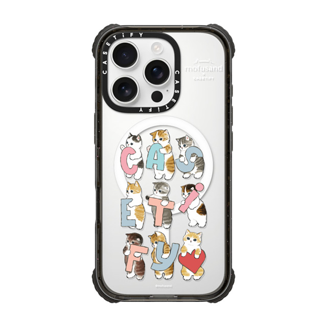 Mofusand x CASETiFY iPhone 16 Pro Case Black ウルトラ インパクトケース MagSafe 対応 Cats-tify Mofusand x CASETiFY iPhone 16 Pro Case Black ウルトラ インパクトケース MagSafe 対応 Cats-tify