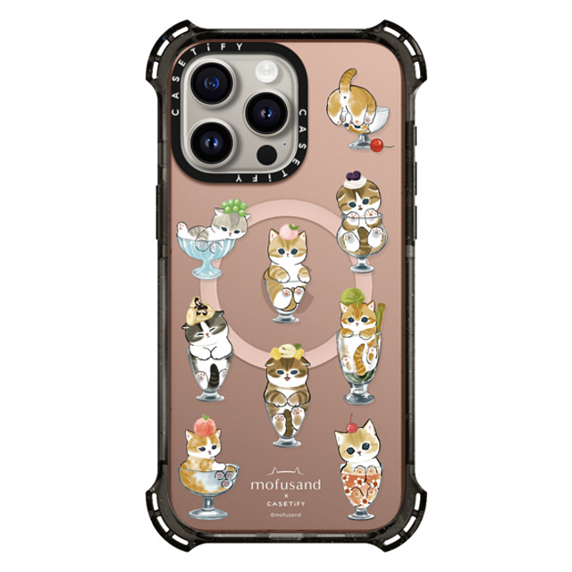 Mofusand x CASETiFY iPhone 15 Pro Max ケース ブラック バウンスケース Pick Your Flavor New iPhone Mofusand x CASETiFY iPhone 15 Pro Max ケース ブラック バウンスケース Pick Your Flavor New iPhone