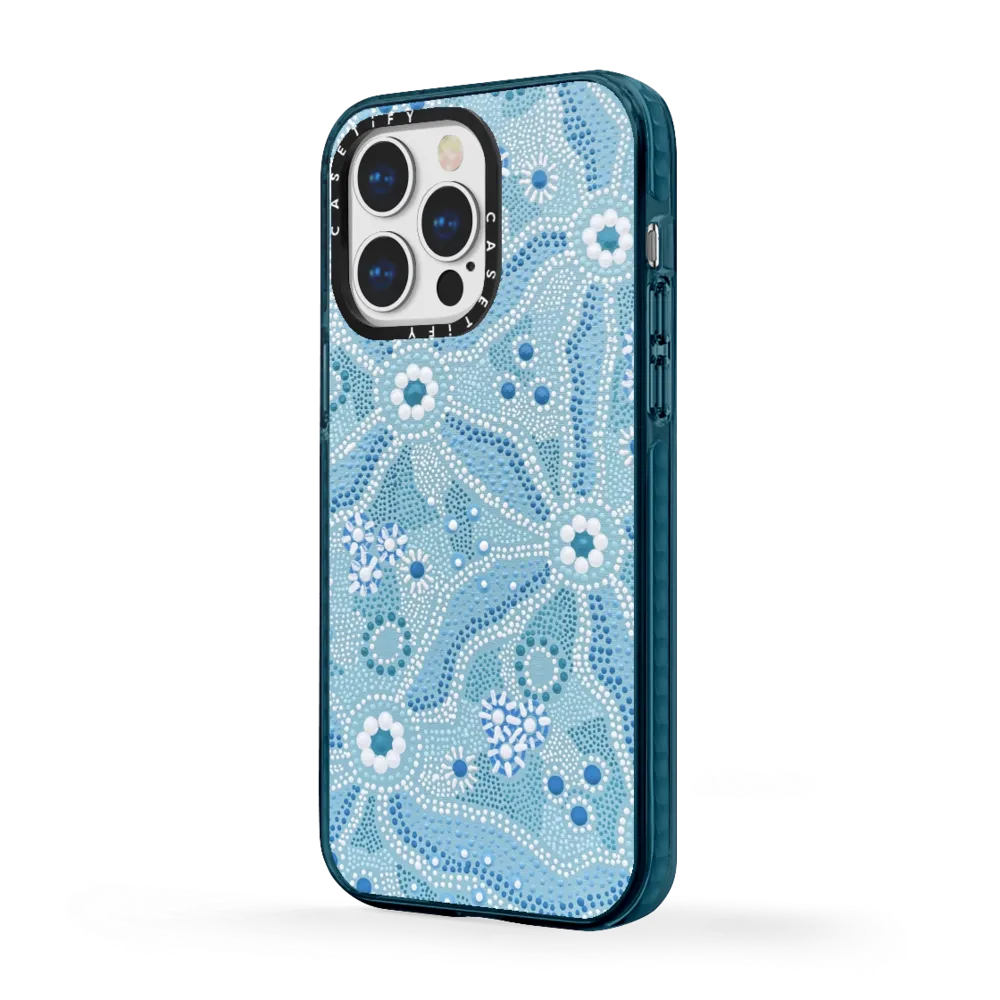 Impact iPhone 13 Pro Max Case - Nadyung (Water) - Aboriginal Art